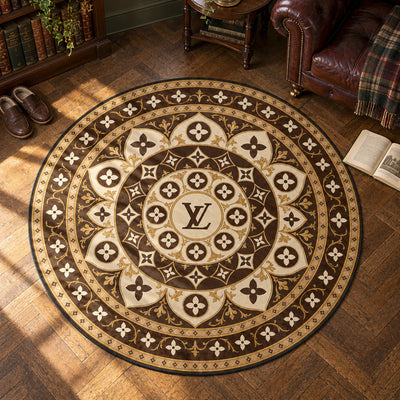 Louis Vuitton Medallion Round Rug - Hypebeast Chair Mat