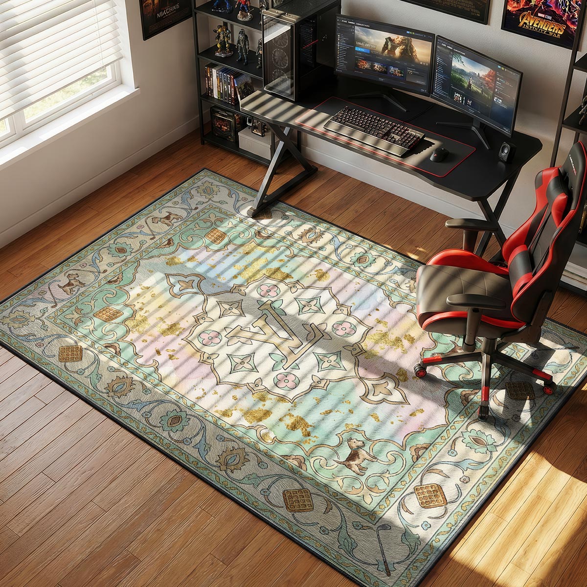Louis Vuitton Pastel Hype Floor rug — main product view