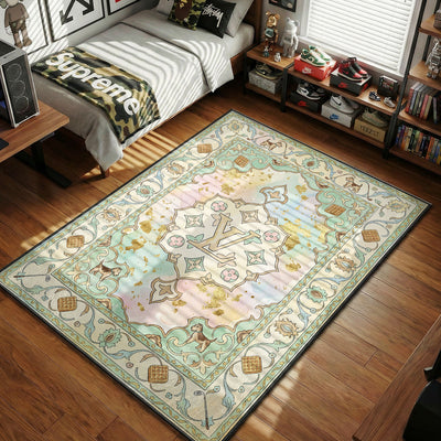 Louis Vuitton Pastel Rug - Hype Floor Mat