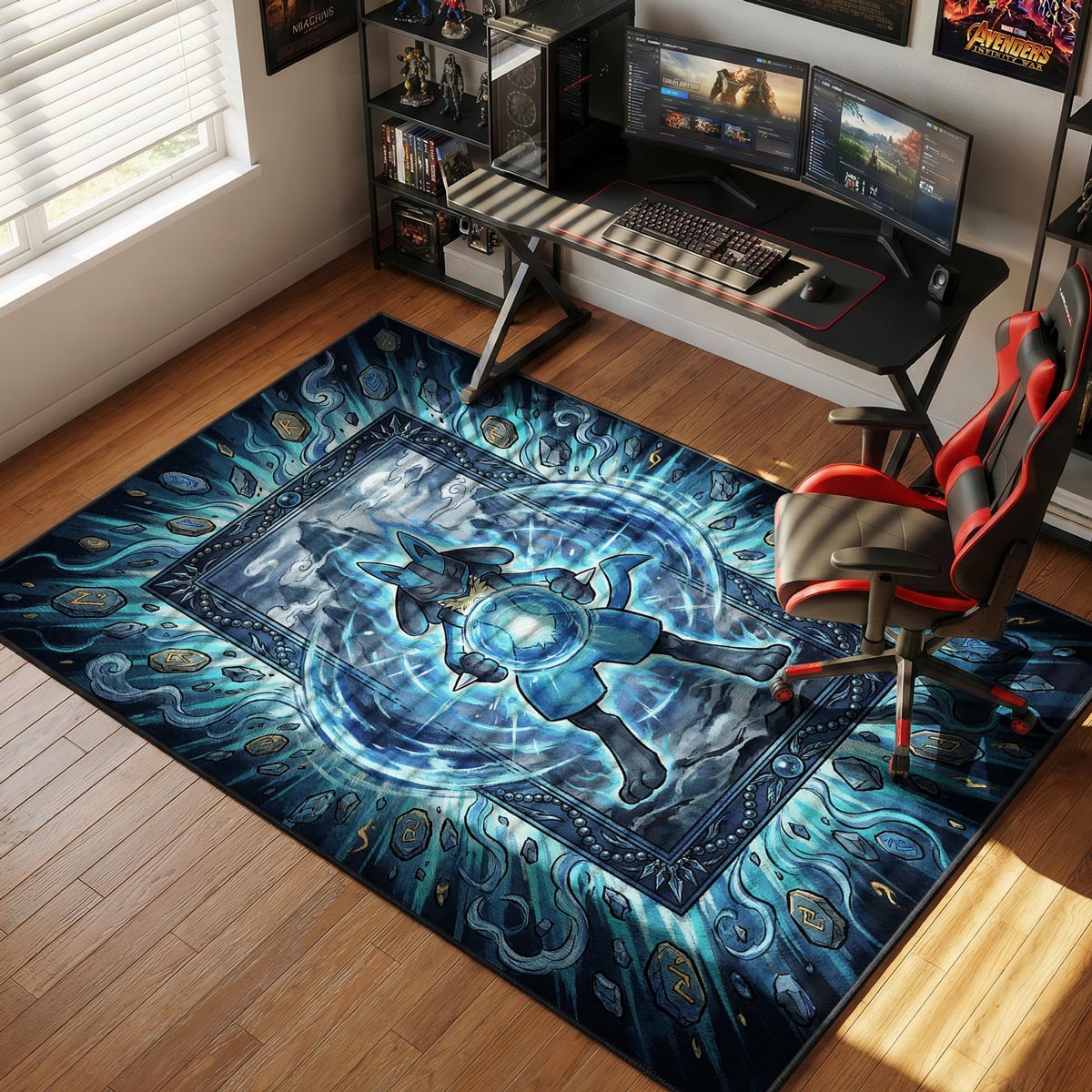 Lucario Aura Sphere Chair rug — main product view