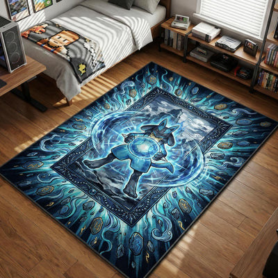 Lucario Aura Sphere Rug - Pokemon Chair Mat