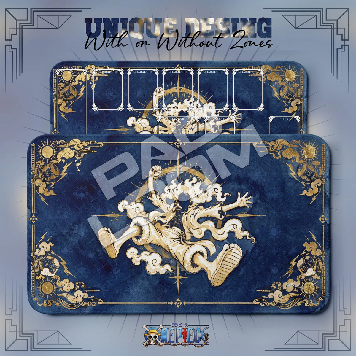 Luffy Gear 5 Emblem Playmat - One Piece