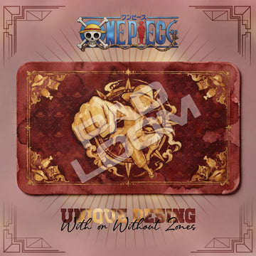 Luffy Gold Emblem Playmat - One Piece Mat