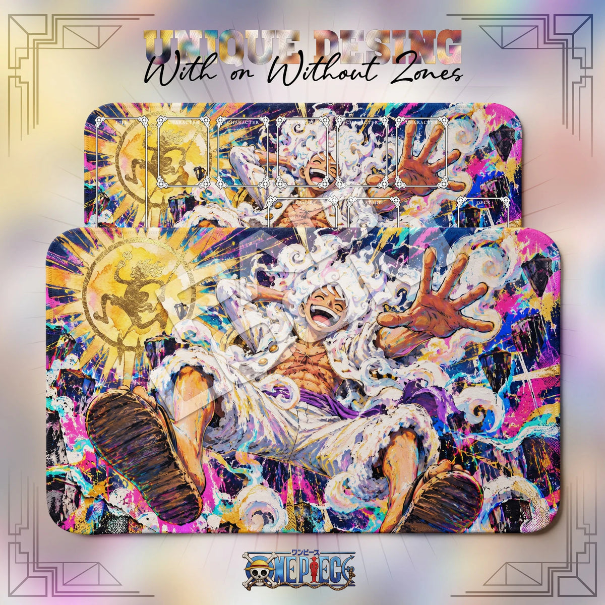 Luffy Nika Playmat - One Piece TCG Mat