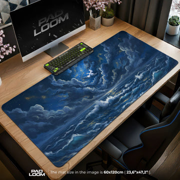 Lugia Night Sea Mouse Pad - Pokemon Desk Mat
