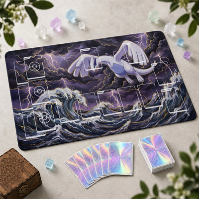 Lugia Storm Playmat - Pokemon TCG Mat