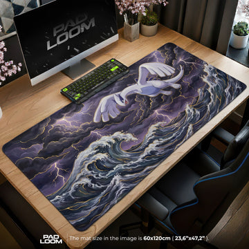 Lugia Storm Sea Mouse Pad - Pokemon Desk Mat