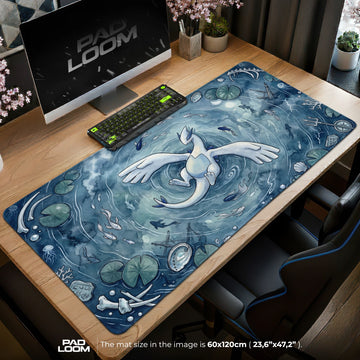 Lugia Tempest Pond Mouse Pad - Pokemon Desk Mat