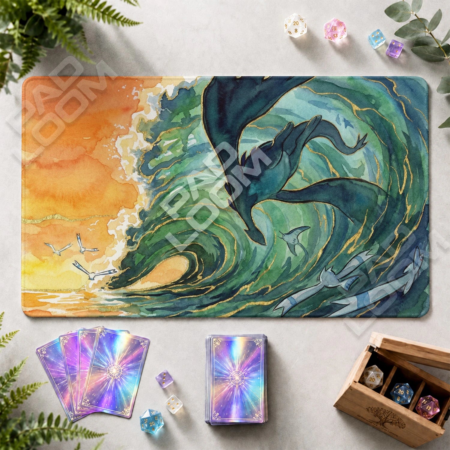 Lugia Wave Playmat - Pokemon TCG Mat