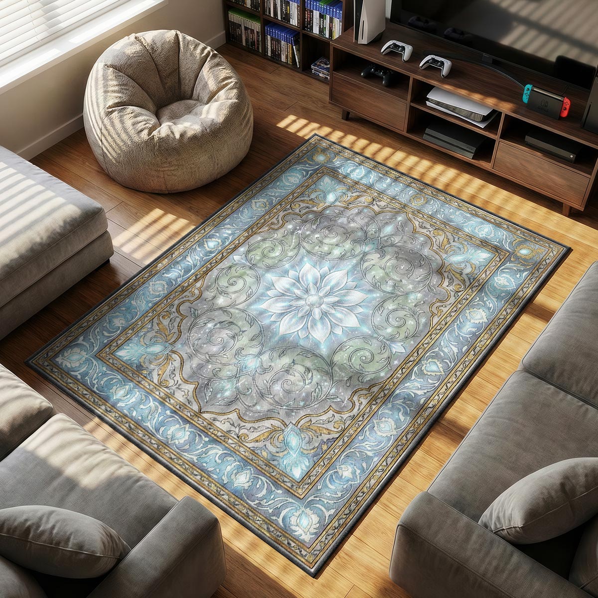 Lunare Träne Ätherischer Teppich - Nier Automata Stuhlunterlage