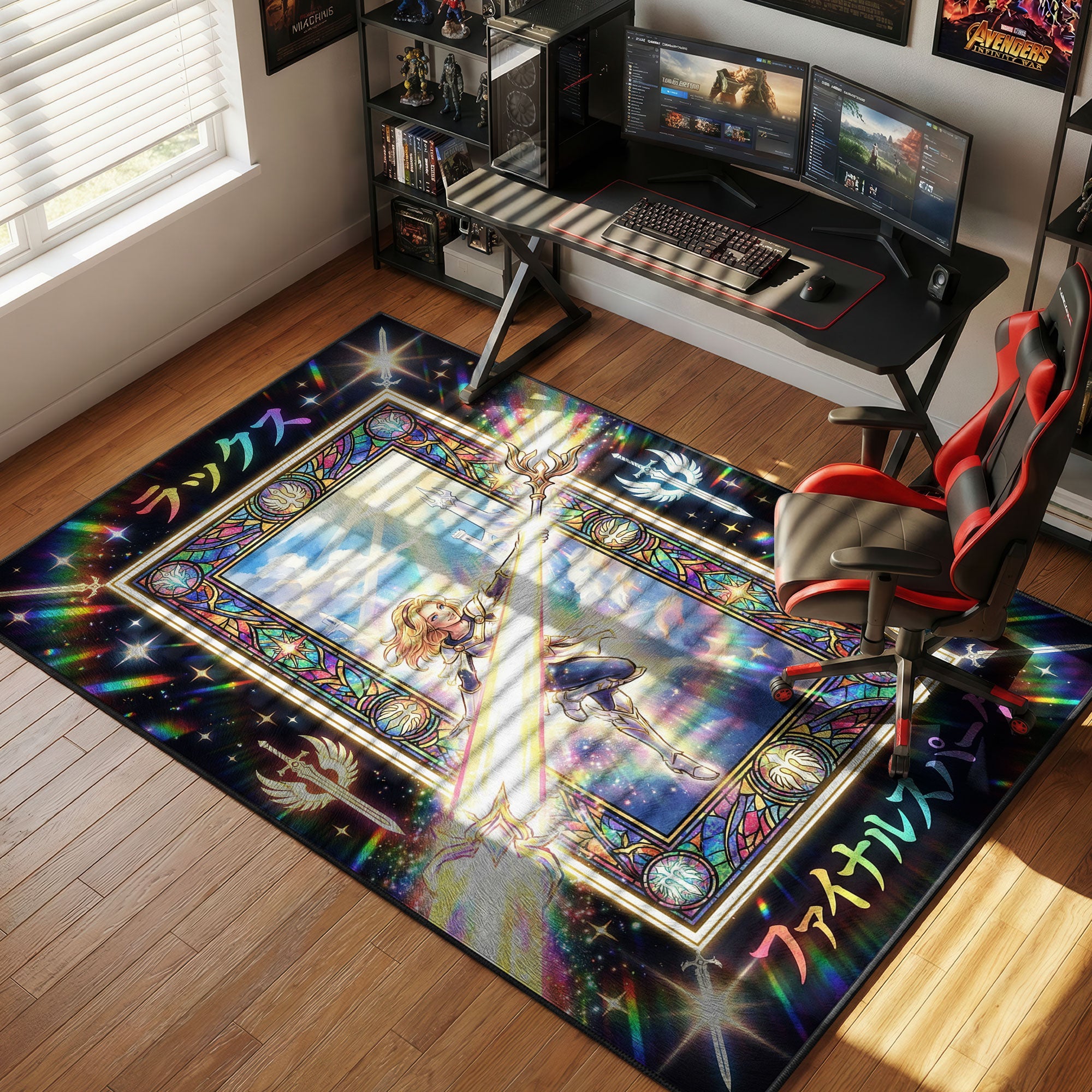 Lux Final Spark Rug - League of Legends Chair Mat