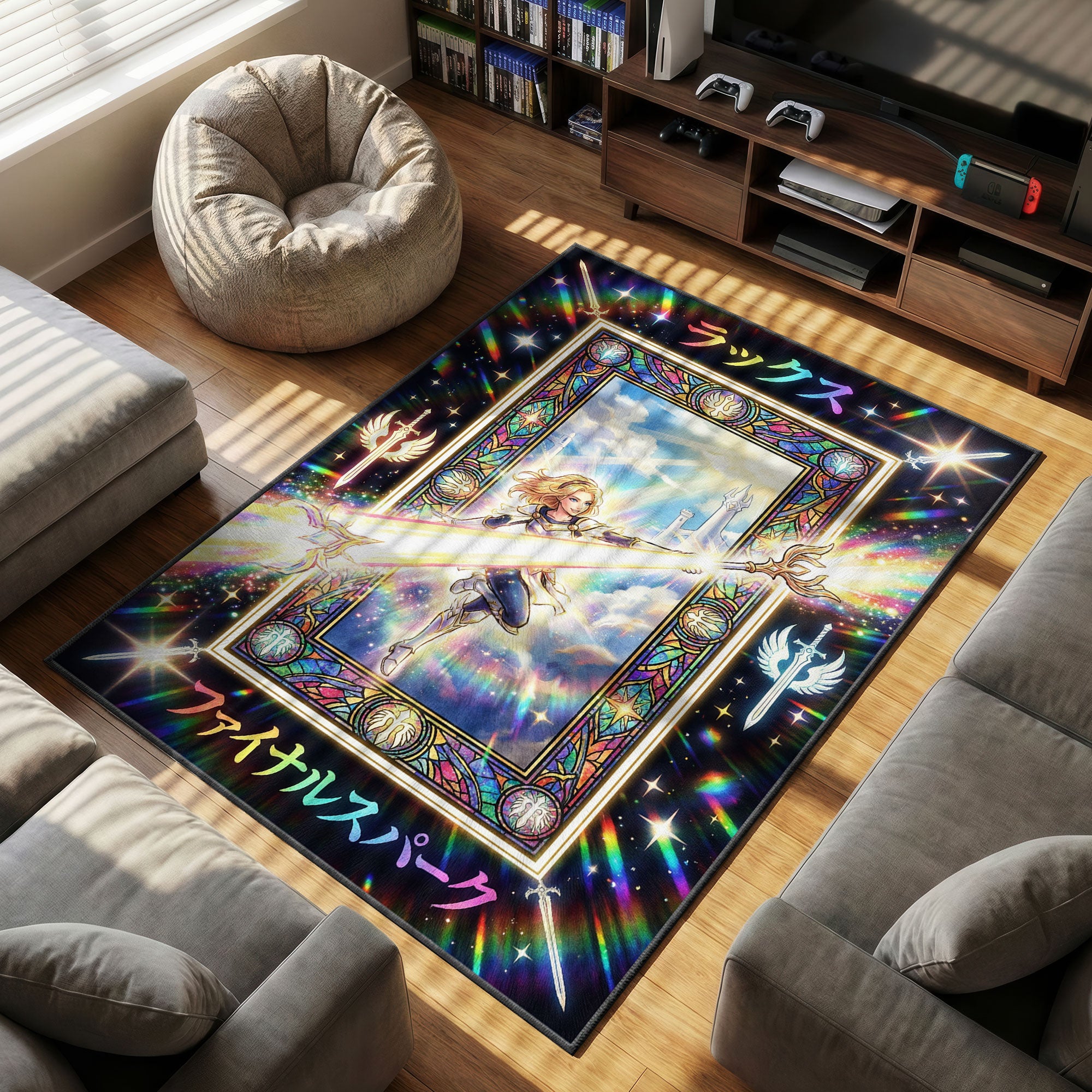 Lux Final Spark Rug - League of Legends Chair Mat