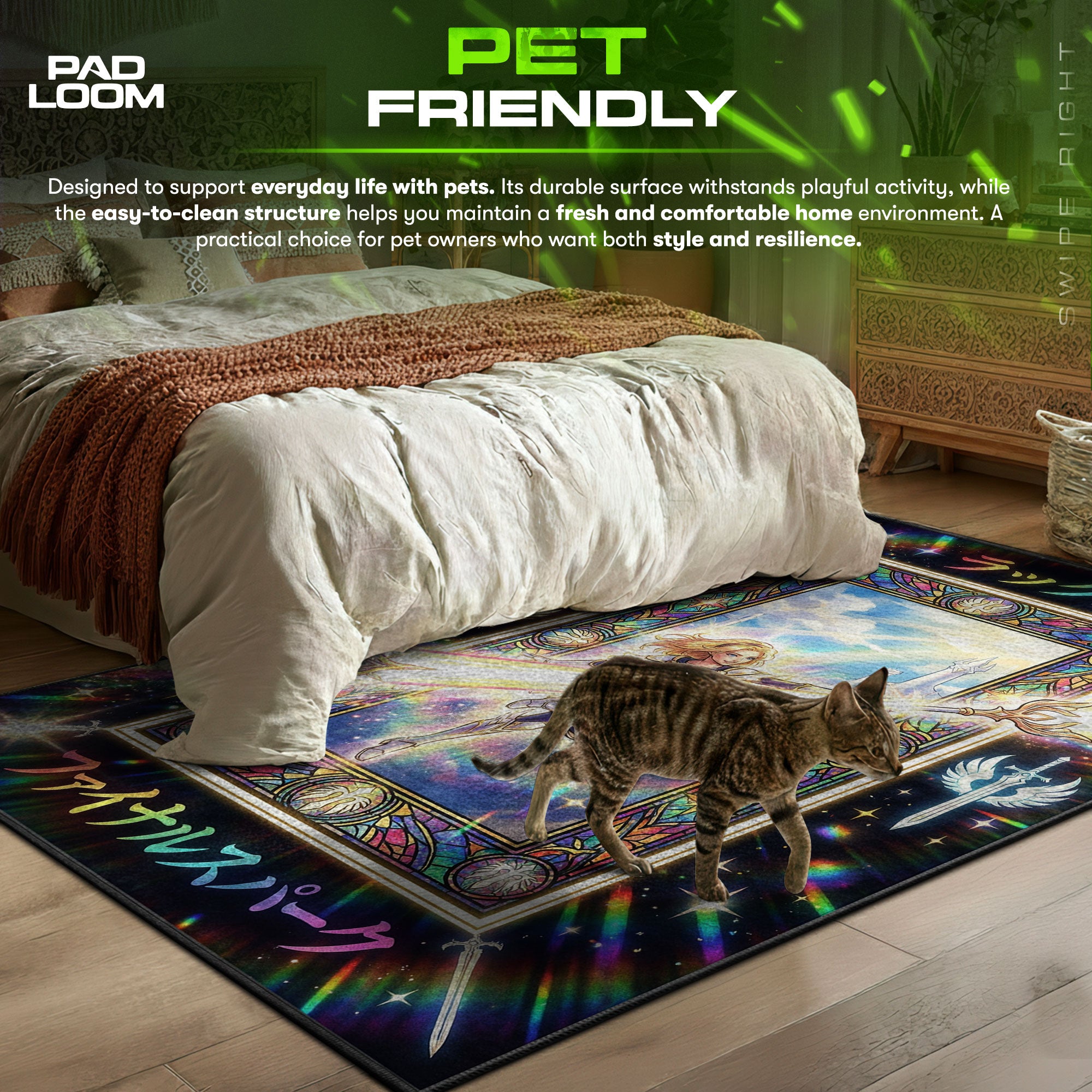 Lux Final Spark Rug - League of Legends Chair Mat