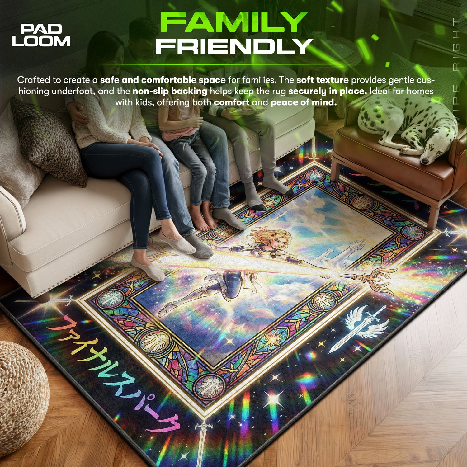 Lux Final Spark Rug - League of Legends Chair Mat