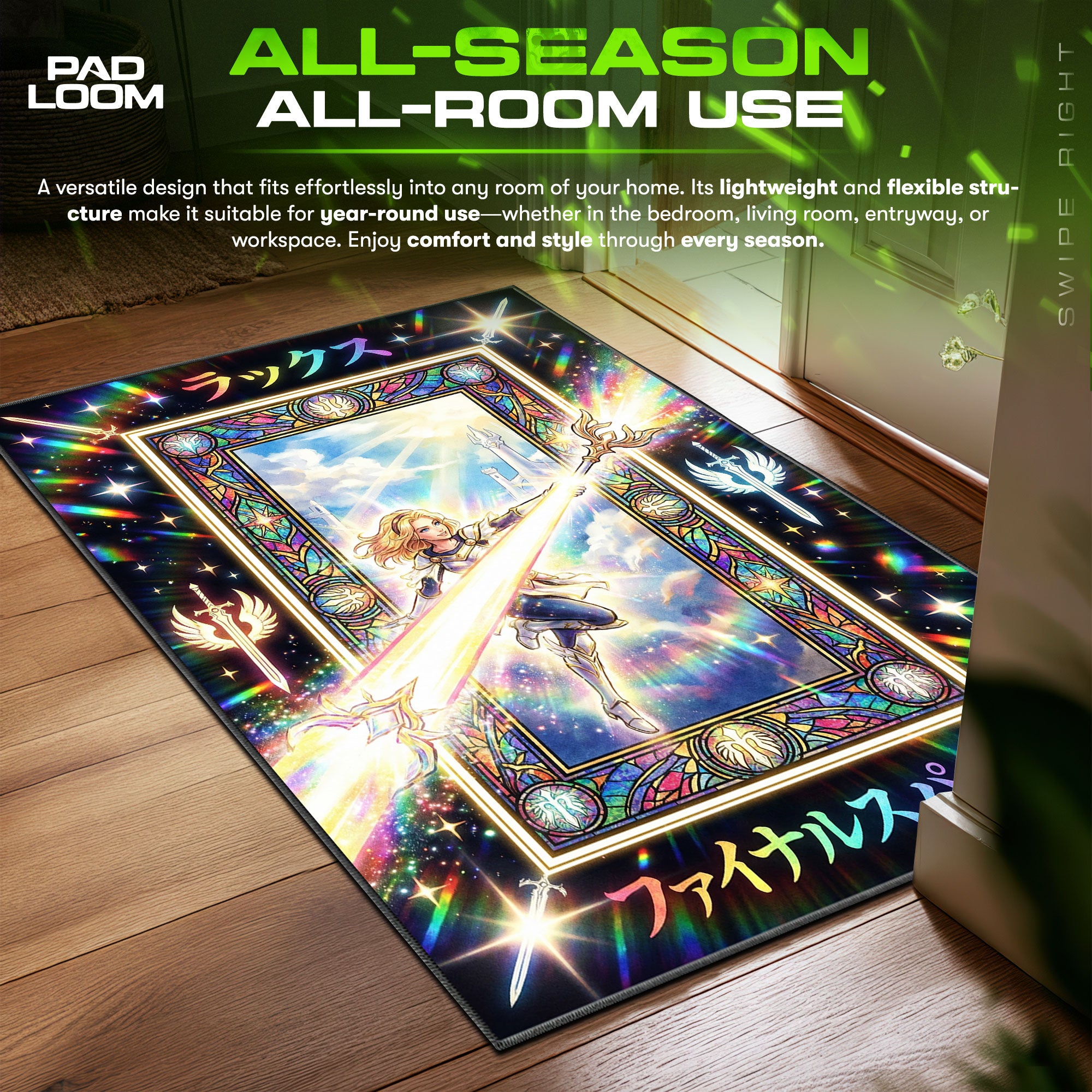 Lux Final Spark Rug - League of Legends Chair Mat