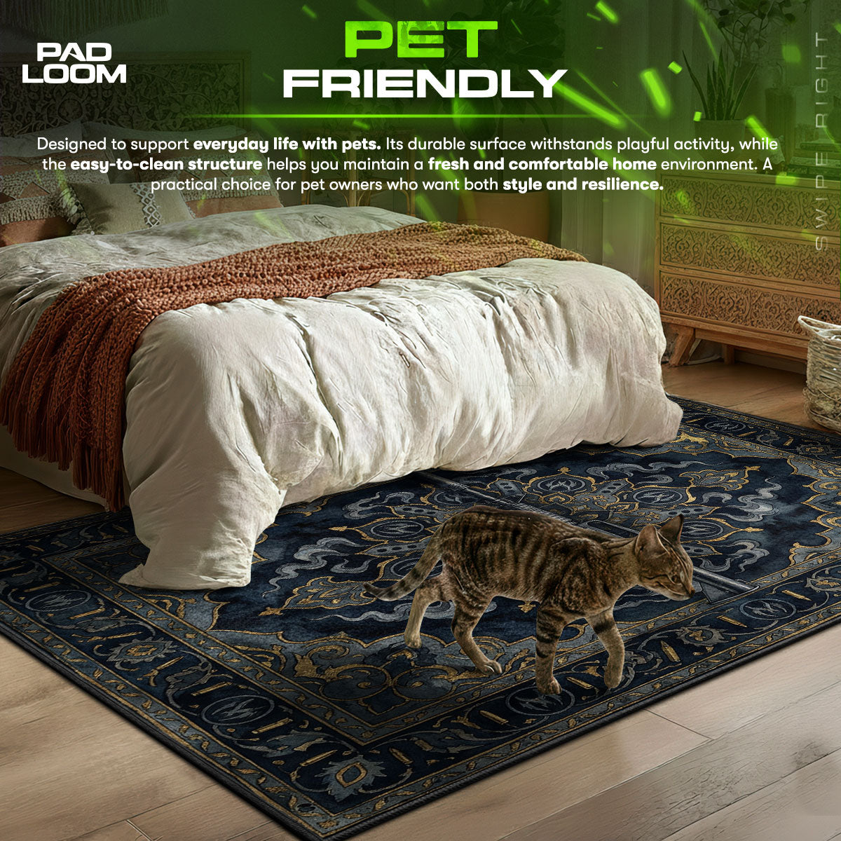 M4A1-S Silent Echo Rug - CS2 Chair Mat