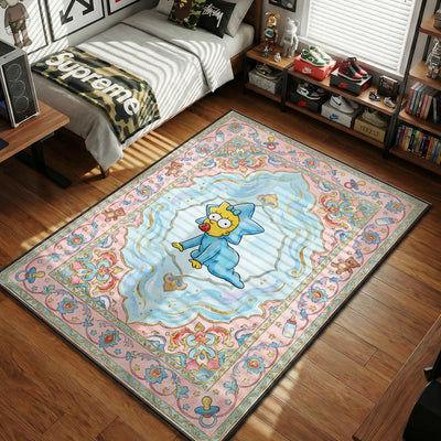 maggie-blue-star-snowsuit-rug-the-simpsons-room-mat