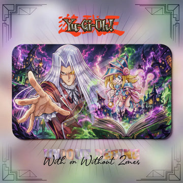 Magician Girl Arcane Playmat – Yugioh TCG duel mat, 24 x 14 in