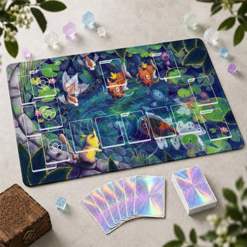 Magikarp Pond Playmat - Pokemon TCG Mat
