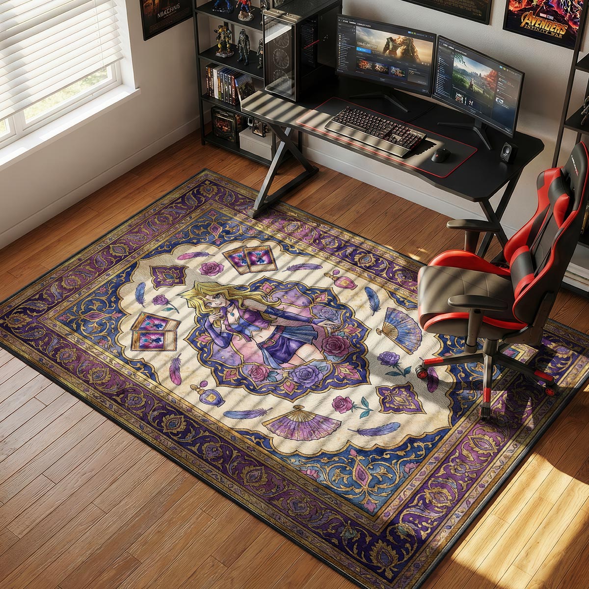 Mai Valentine Harpyie Eleganz Teppich - Yu-Gi-Oh! Stuhlmatte