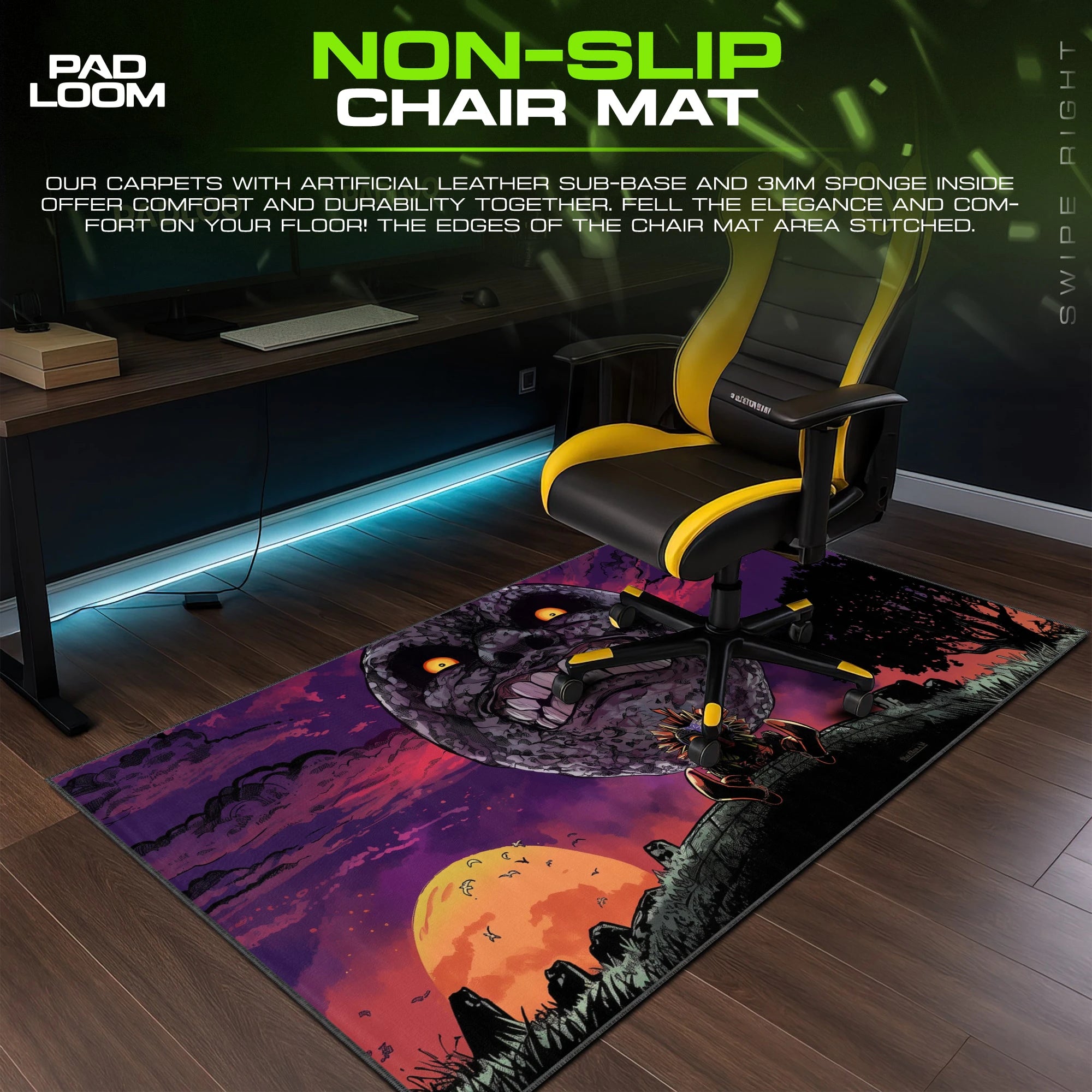 Majora's Mask Moonrise Mouse Pad - Zelda Desk Mat