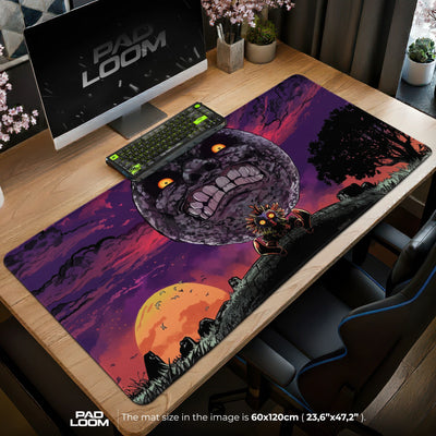 Majora's Mask Mondaufgang Mauspad - Zelda Schreibtischunterlage