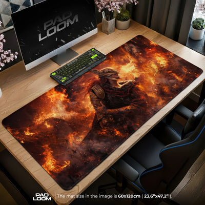 Malenia Ember Storm Mouse Pad - Elden Ring Desk Mat