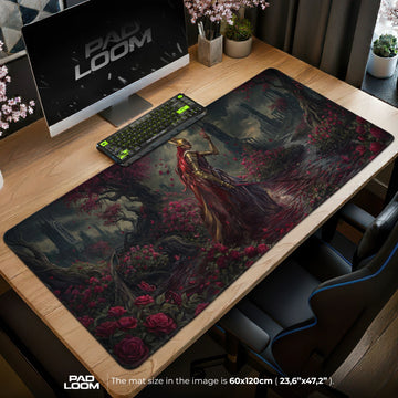 Malenia Rose Vigil Mouse Pad - Elden Ring Desk Mat