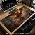 Malenia Scarlet Bloom Mouse Pad – gaming desk mat by Padloom
