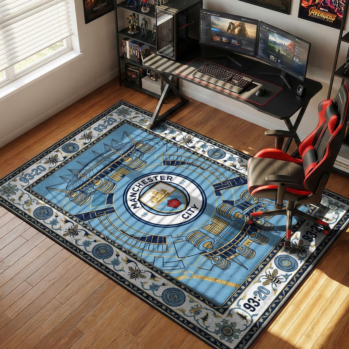 Manchester City 93:20 Streetwear rug — main product view