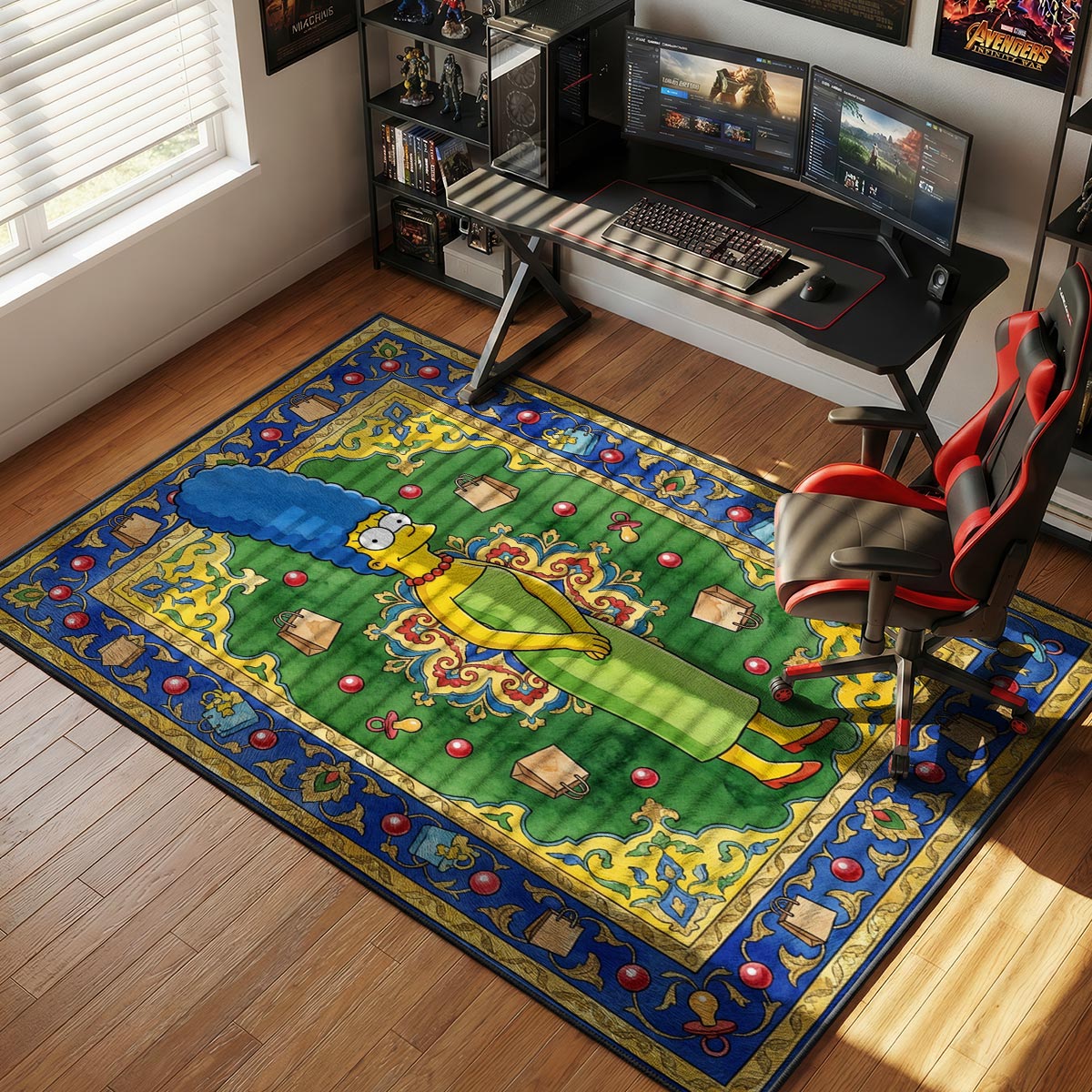 Marge Pearls Simpsons Room rug — main product view