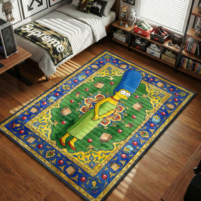 Marge Vintage Pearls Rug - The Simpsons Room Mat
