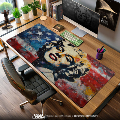 Marilyn Monroe Pop Art Mouse Pad, Iconic Artistic Desk Mat