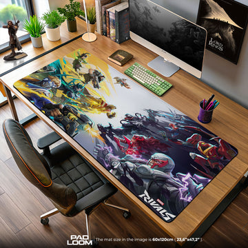 Marvel Rivals Showdown Mouse Pad, Game Heroes Desk Mat
