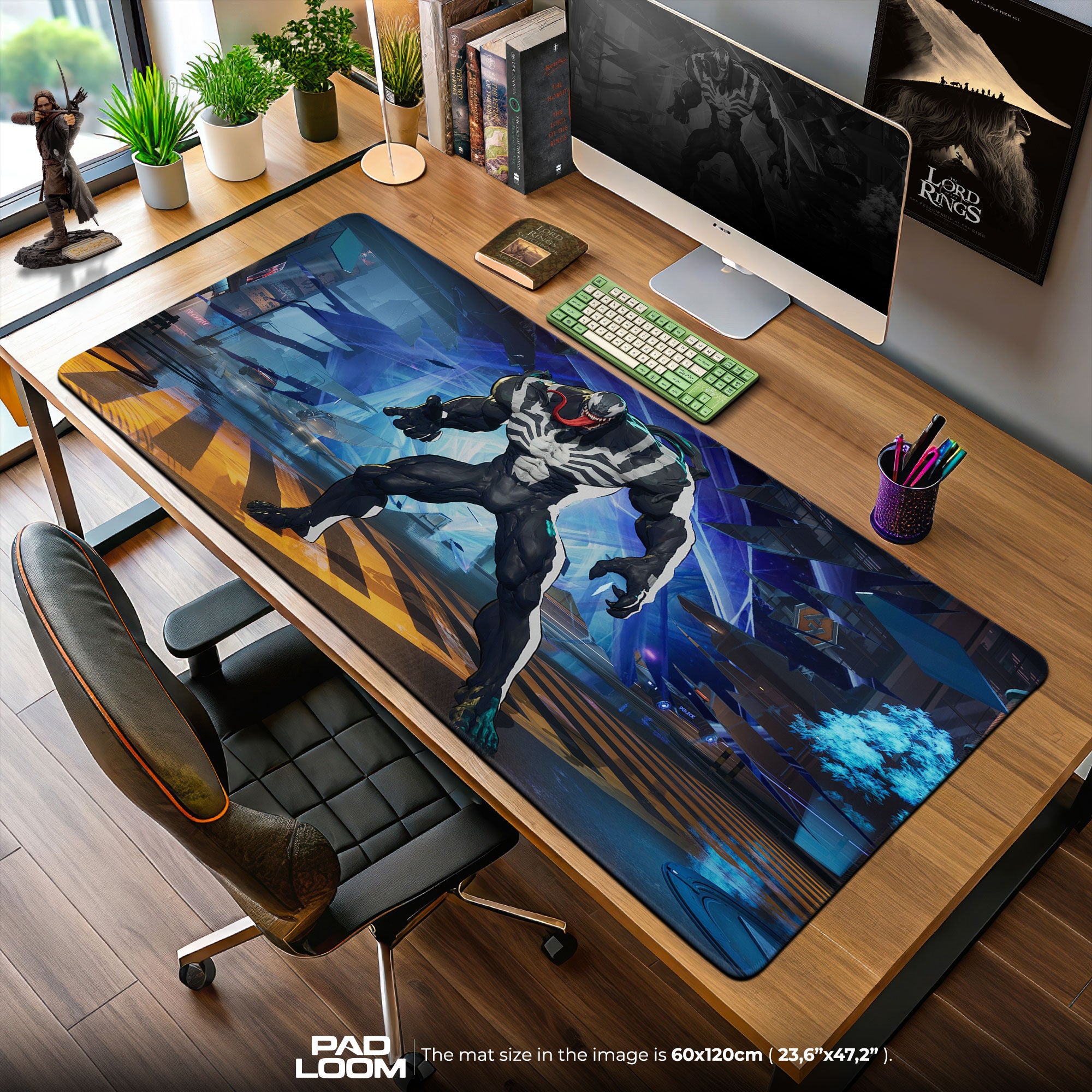 Marvel Rivals Venom Mouse Pad – Hero Gaming Desk Mat