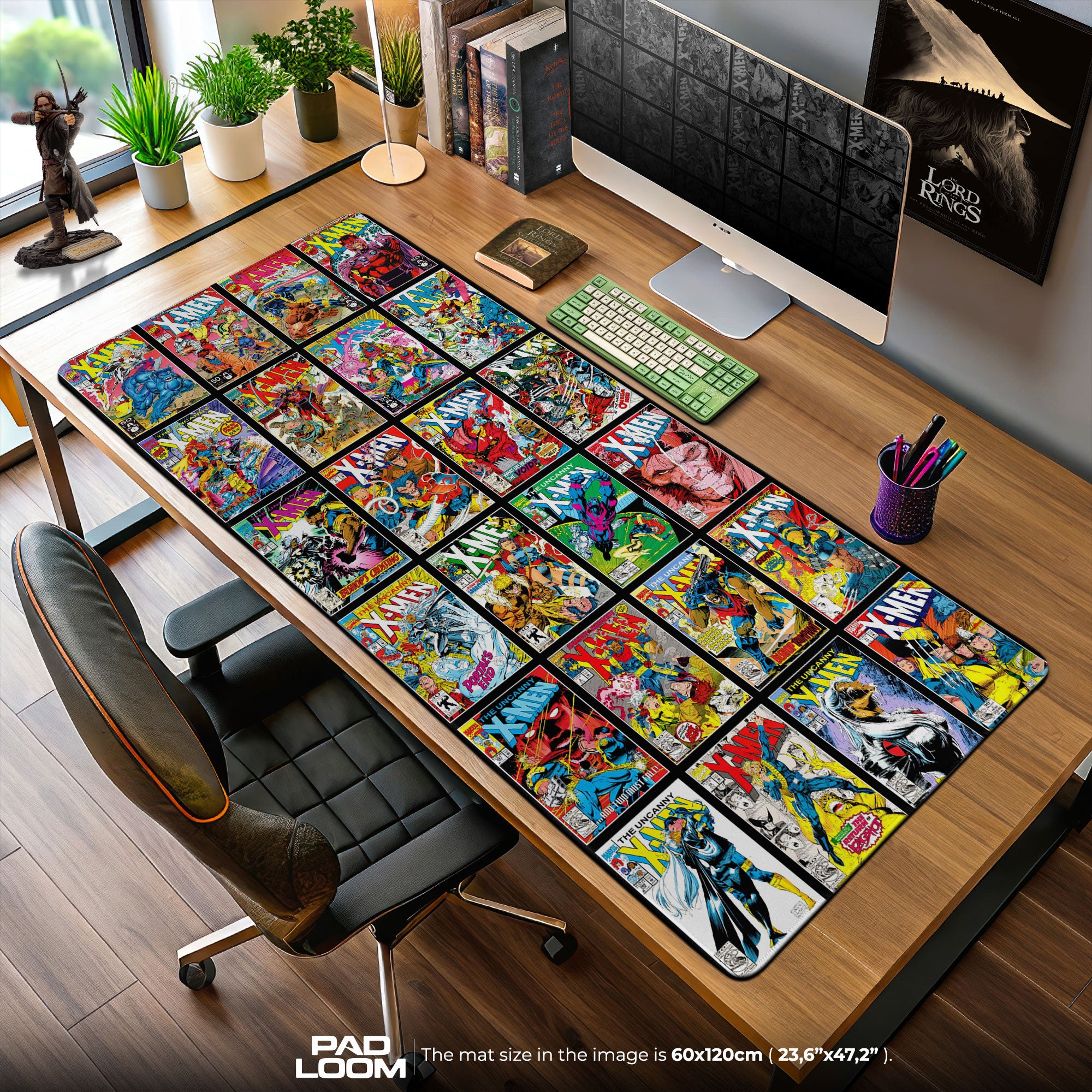 Marvel X-Men Comic Covers Mouse Pad – Gaming Desk Mat