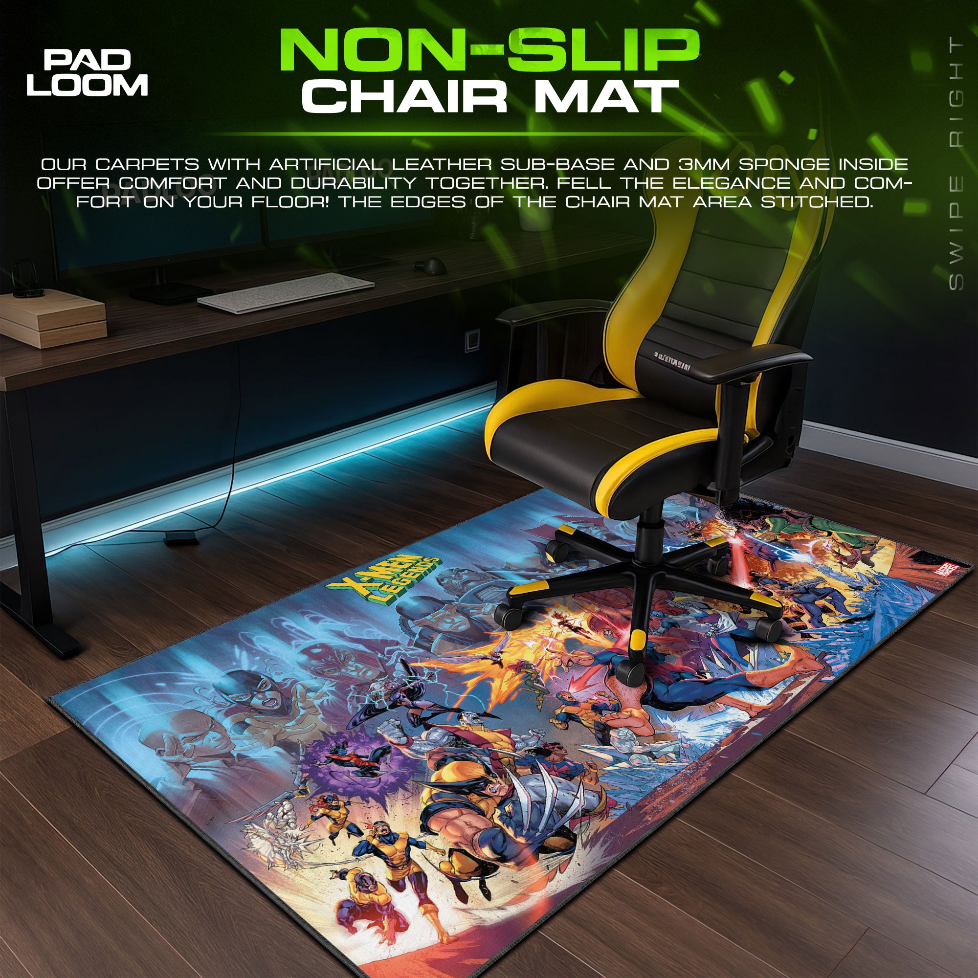 Marvel X-Men Legends Mouse Pad – Comic Gaming Desk Mat