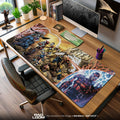 Marvel X-Men Team Battle Mouse Pad – Gaming Desk Mat Padloom