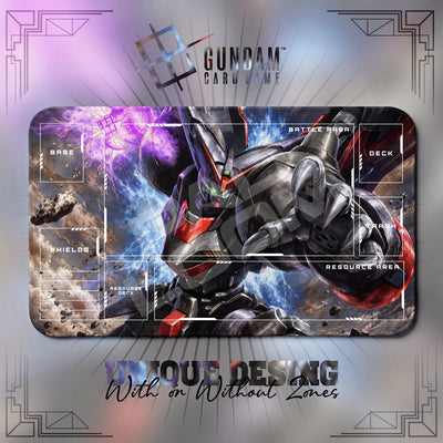 Master Gundam Darkness Playmat - TCG Card Game Mat