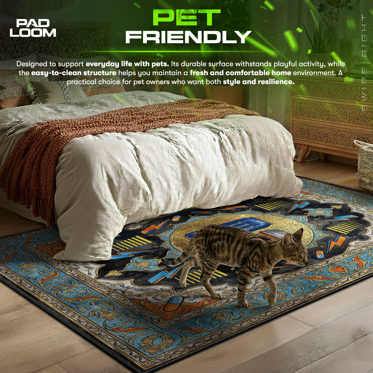 Max Boost Items Rug - PUBG Chair Mat