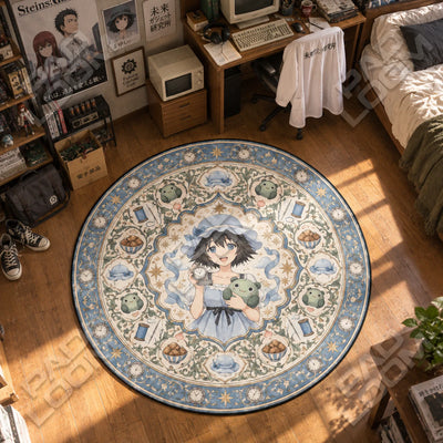 Mayuri Clockwork Round Rug - Steins Gate Chair Mat