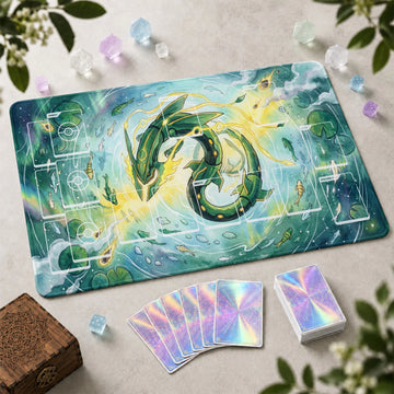 Mega Rayquaza Playmat - Pokemon TCG Mat