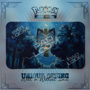 Meowth Balloon Playmat - Pokemon TCG Mat