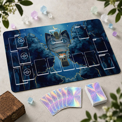 Meowth Balloon Playmat - Pokemon TCG Mat