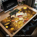 Meowth Gold Rush Mouse Pad – gaming desk mat by Padloom