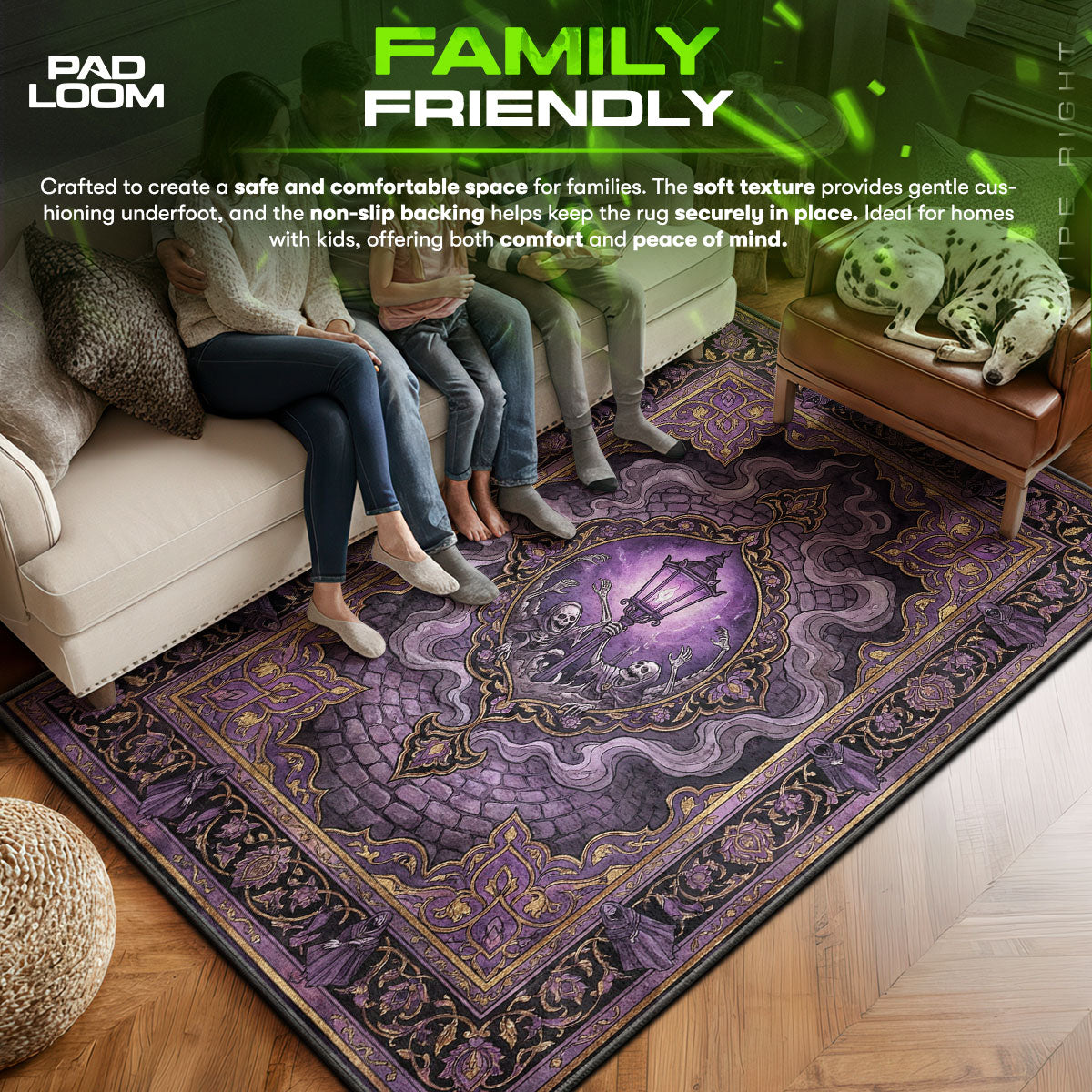 Messengers Lantern Spectral Rug - Bloodborne Chair Mat