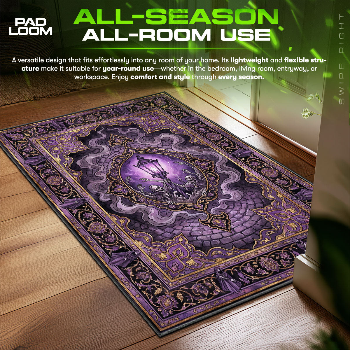 Messengers Lantern Spectral Rug - Bloodborne Chair Mat