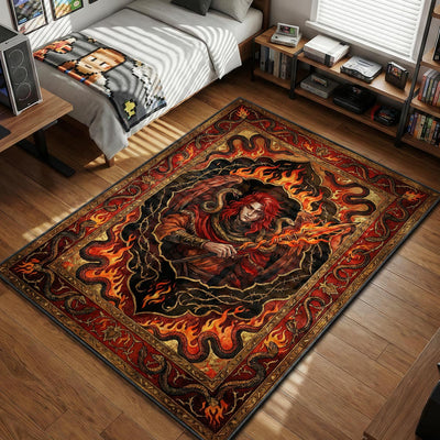 Messmer Impaler Fire Rug - Elden Ring Chair Mat