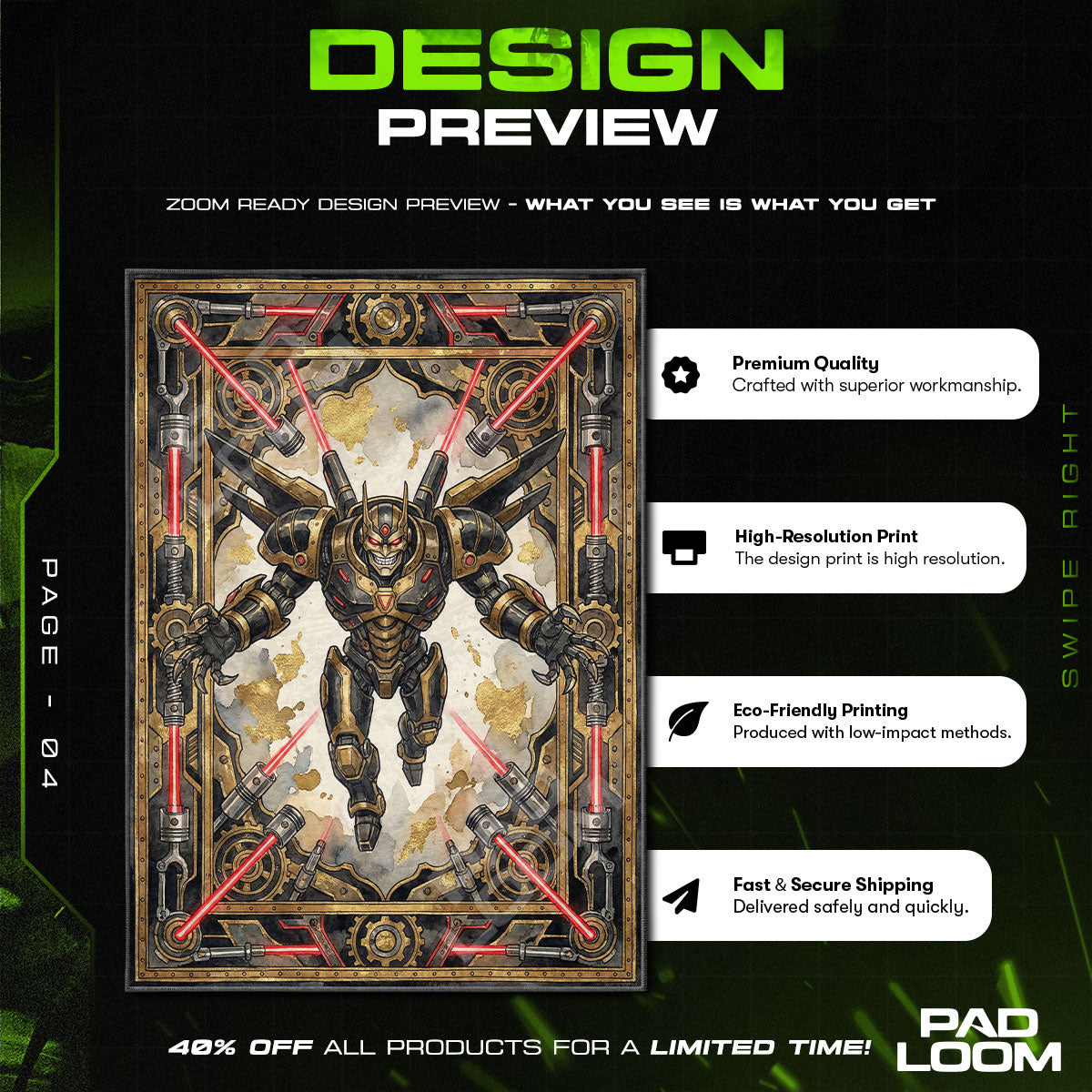 B-12 Rotes Protokollteppich - Streunende Stuhlmatte