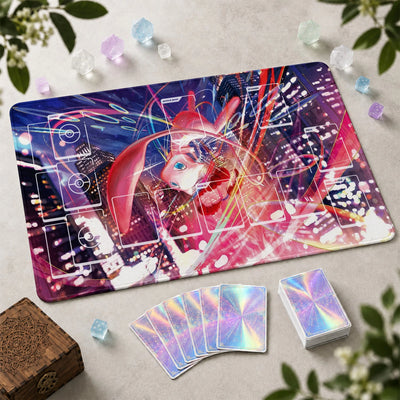 Mew City Playmat - Pokemon TCG Mat